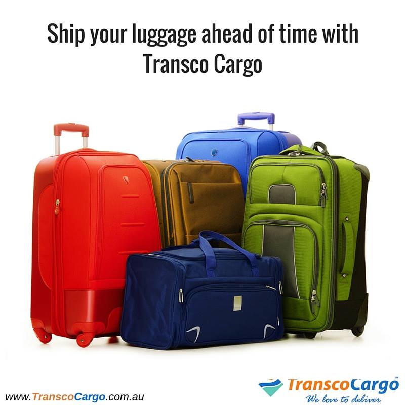 Transco Cargo Australia - excess personal luggage from australia transco cargo