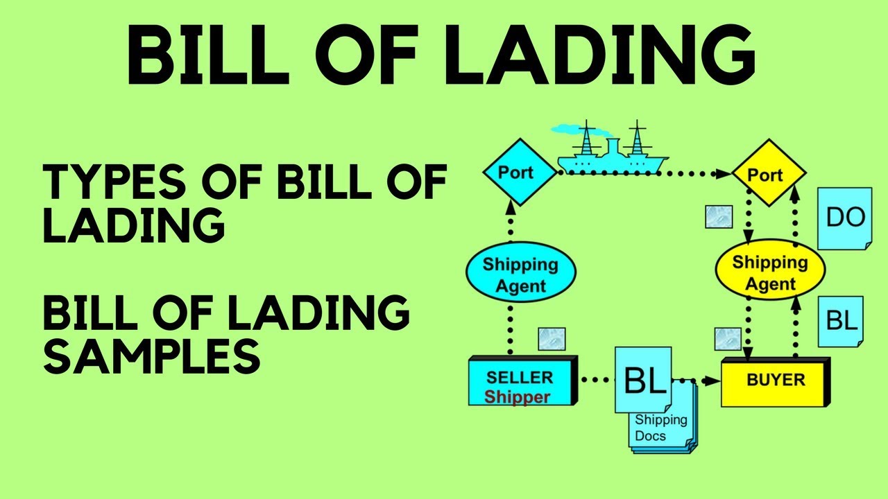 The Types of Bill of Lading